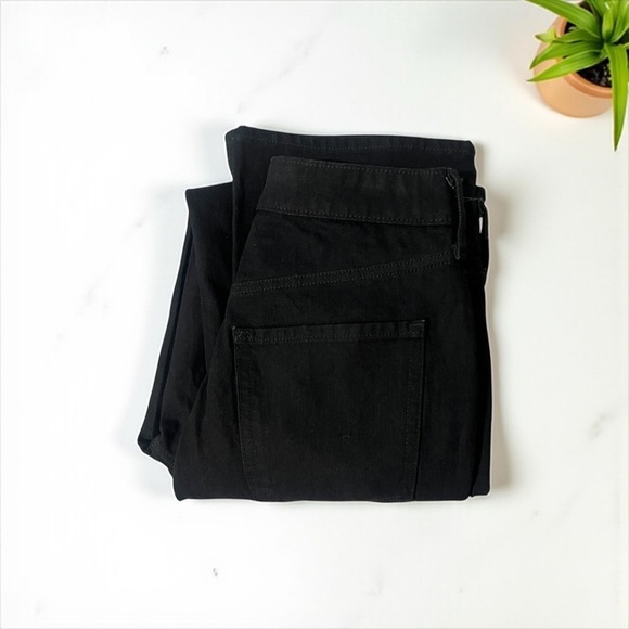 Old Navy Bootcut Black Jeans Women's Size 4 Regular Length Comfort Stretch Denim - Picture 8 of 10